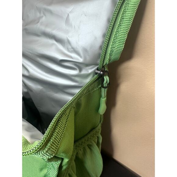Embark Green Upright Zipper Close Lunch Bag New - Picture 9 of 12